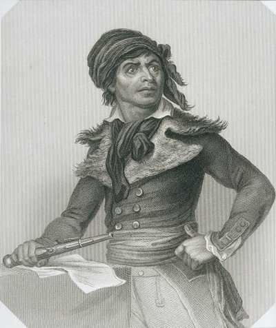 Portrait of Jean-Paul Marat by English School